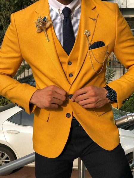 men's suits yellow handsome one button groomsmen notch lapel groom tuxedos men wedding prom dinner office blazer 3pcs jacket vest pant, White;black
men's suits yellow handsome one button groomsmen notch lapel groom tuxedos men wedding prom dinner office blazer 3pcs jacket vest pant, White;black