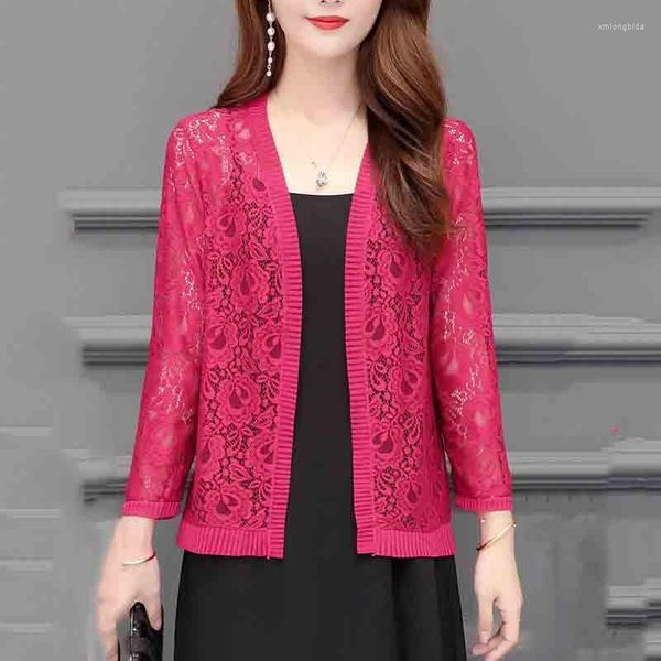 women's knits summer lace cardigan short section with skirt small shawl sun protection clothing air conditioning spring thin coat, White
women's knits summer lace cardigan short section with skirt small shawl sun protection clothing air conditioning spring thin coat, White