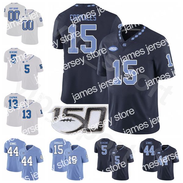 american college football wear ncaa north carolina tar heels college 15 beau corrales jersey football 44 jeremiah gemmel 11 myles wolfolk 5, Black
american college football wear ncaa north carolina tar heels college 15 beau corrales jersey football 44 jeremiah gemmel 11 myles wolfolk 5, Black