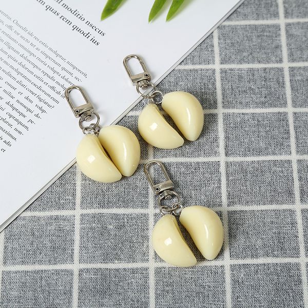 unique design garlic clove keychains chinese keychain food charm promotional bag key chain pendant jewelry gift accessories, Silver
unique design garlic clove keychains chinese keychain food charm promotional bag key chain pendant jewelry gift accessories, Silver