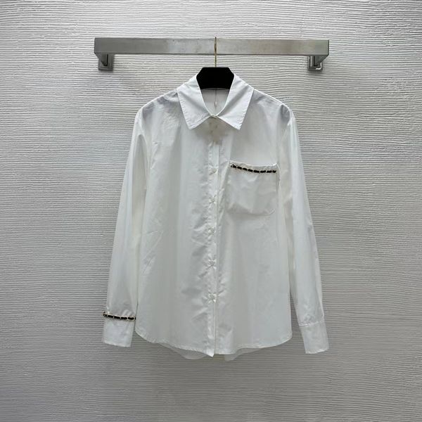 runway shirts 2022 new autumn white lapel neck long sleeve designer blouses brand same style shirts 0831-1
runway shirts 2022 new autumn white lapel neck long sleeve designer blouses brand same style shirts 0831-1