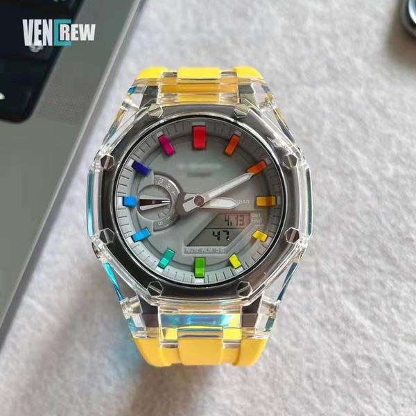 2100 revised new men's running watch led quartz clock sports men's impact, Slivery;brown
2100 revised new men's running watch led quartz clock sports men's impact, Slivery;brown