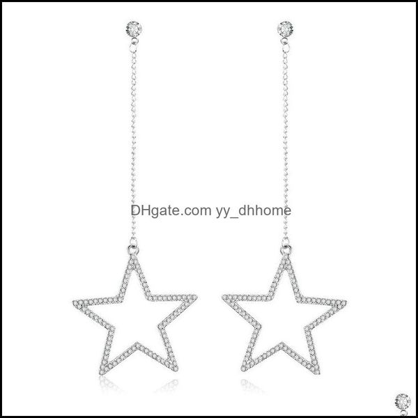 stud long earrings five-pointed star heart tassel drop delivery 2021 jewelry yydhhome dh8xf, Golden;silver
stud long earrings five-pointed star heart tassel drop delivery 2021 jewelry yydhhome dh8xf, Golden;silver