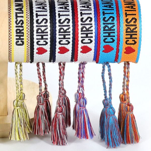 fashion brand classic bracelets chains jewelry bangles handmade embroidered link woven tassel adjustable women men lover gift chain bangle i, Black
fashion brand classic bracelets chains jewelry bangles handmade embroidered link woven tassel adjustable women men lover gift chain bangle i, Black