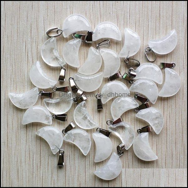 charms natural white quartz crystal crescent moon shape charms pendants for diy jewelry making wholesale drop delivery 2021 findings dhzom, Bronze;silver
charms natural white quartz crystal crescent moon shape charms pendants for diy jewelry making wholesale drop delivery 2021 findings dhzom, Bronze;silver