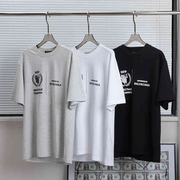 mens t shirts balencigass casual fashionable spring summer new paris food plan charity couples trendy pure cotton designer comfortable class, White;black
mens t shirts balencigass casual fashionable spring summer new paris food plan charity couples trendy pure cotton designer comfortable class, White;black
