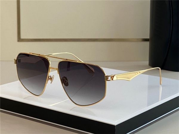 men design k gold pilot frame sunglasses the cheif exquisite electroplating simple generous style high-end uv 400 protection glasses, White;black
men design k gold pilot frame sunglasses the cheif exquisite electroplating simple generous style high-end uv 400 protection glasses, White;black