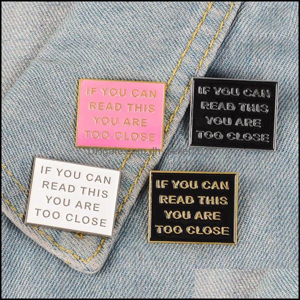 pins brooches fun enamel pin too close badge brooch black white pink board lapel denim jeans shirt bag cartoon jewelry dhseller2010 dhmu0, Gray
pins brooches fun enamel pin too close badge brooch black white pink board lapel denim jeans shirt bag cartoon jewelry dhseller2010 dhmu0, Gray