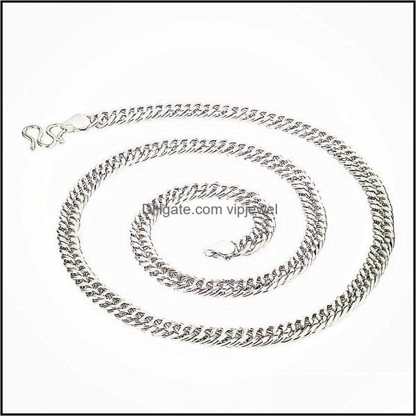 chains necklace retro fashion versatile mens whip platinum plated simple jewelry sen gift drop delivery 2021 necklaces pendan vipjewel dhmqp, Silver
chains necklace retro fashion versatile mens whip platinum plated simple jewelry sen gift drop delivery 2021 necklaces pendan vipjewel dhmqp, Silver