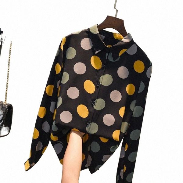 women's blouses & shirts women's blouses & shirts autumn korea fashion women long sleeve polka dot print chiffon blouse all-matche, White
women's blouses & shirts women's blouses & shirts autumn korea fashion women long sleeve polka dot print chiffon blouse all-matche, White