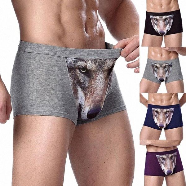 underpants underpants 4pcs/lot large size male underwear funny panties wolf modal men underware boxer shorts man comfortable soft pouch 62p3, Black;white
underpants underpants 4pcs/lot large size male underwear funny panties wolf modal men underware boxer shorts man comfortable soft pouch 62p3, Black;white