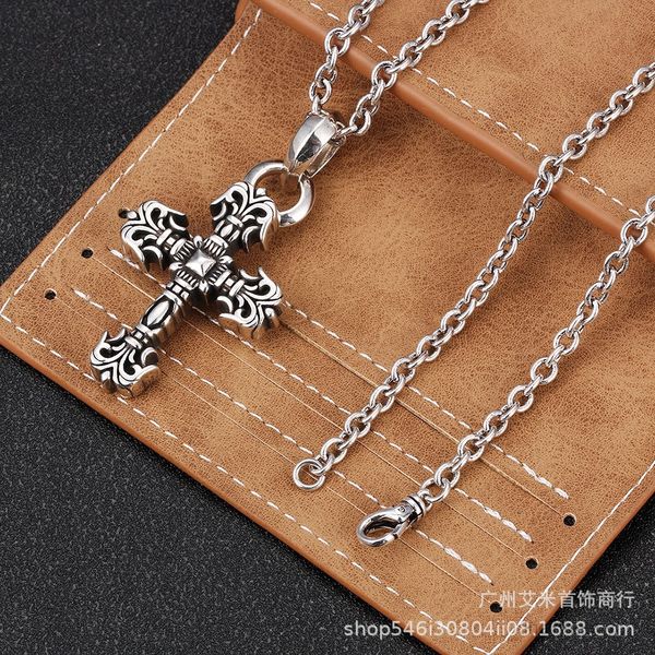 brand cross necklace chromes designer pendant fashion trendsetter heart sweater ch chain luxury jewelry accessories bpea, Silver
brand cross necklace chromes designer pendant fashion trendsetter heart sweater ch chain luxury jewelry accessories bpea, Silver