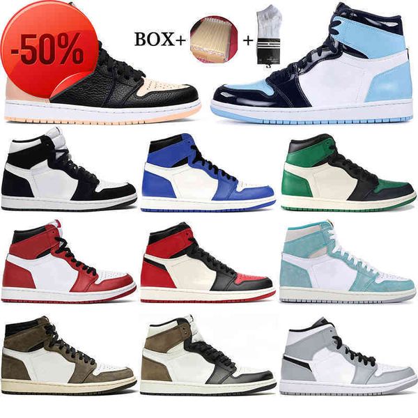 boots with box 2021 basketball shoes 1 1s jumpman mens sneakers chicago game royal university blue crimson tint high women trainers, Black
boots with box 2021 basketball shoes 1 1s jumpman mens sneakers chicago game royal university blue crimson tint high women trainers, Black