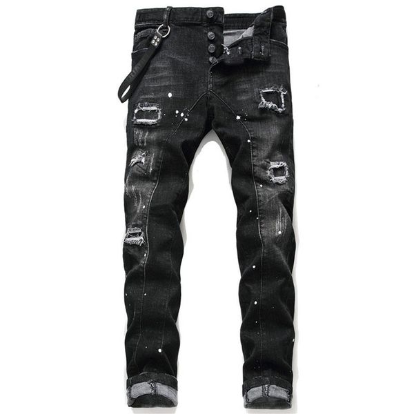 unique mens distressed ripped blue skinny jeans fashion designer slim fit washed motocycle denim pants panelled hip hop biker trousers 2409
unique mens distressed ripped blue skinny jeans fashion designer slim fit washed motocycle denim pants panelled hip hop biker trousers 2409
