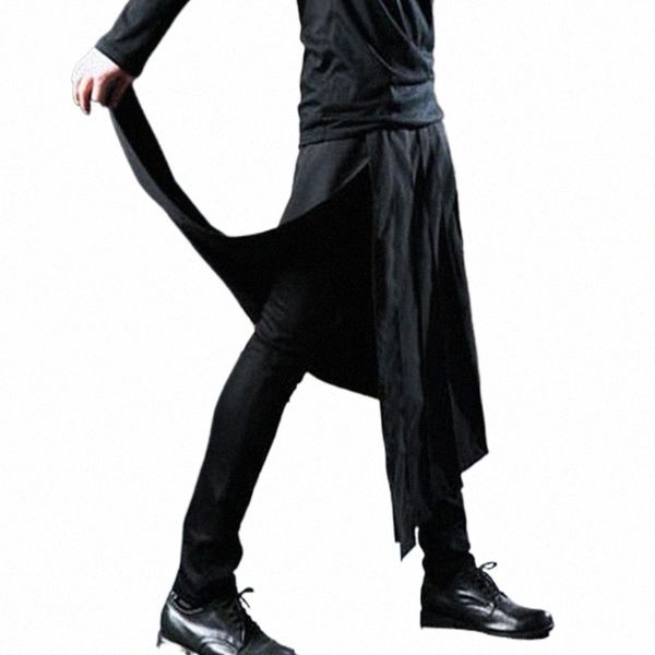 men's pants men's pants two-piece set of personalized casual trendy fashion irregular pleated skirt s94n#, Black
men's pants men's pants two-piece set of personalized casual trendy fashion irregular pleated skirt s94n#, Black