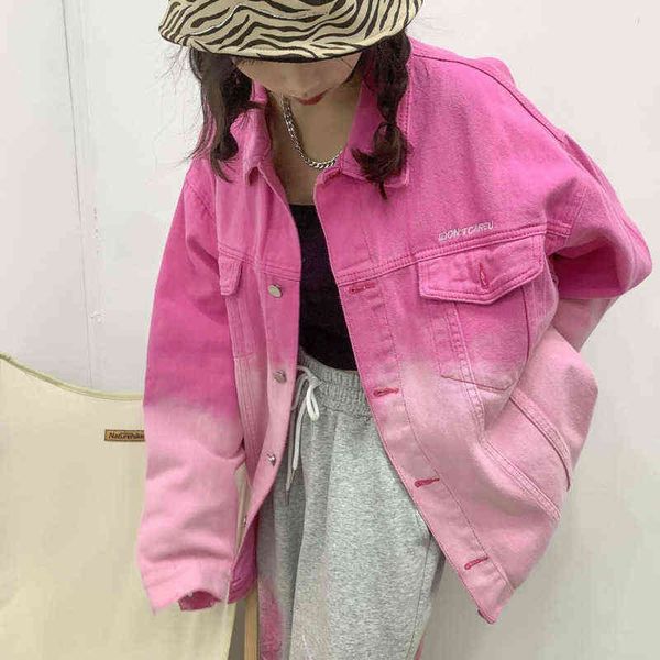 women's jackets american vintage pink denim jacket y2k basic jacket spring clothes for techwear plus size women clothing men winter out, Black;brown
women's jackets american vintage pink denim jacket y2k basic jacket spring clothes for techwear plus size women clothing men winter out, Black;brown