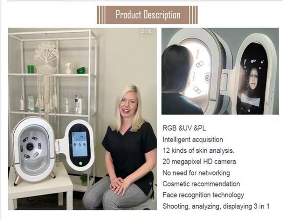 skin analysis system magic mirror for sale smart facial skin-analyzer scanner automatic recognition face testing
skin analysis system magic mirror for sale smart facial skin-analyzer scanner automatic recognition face testing
