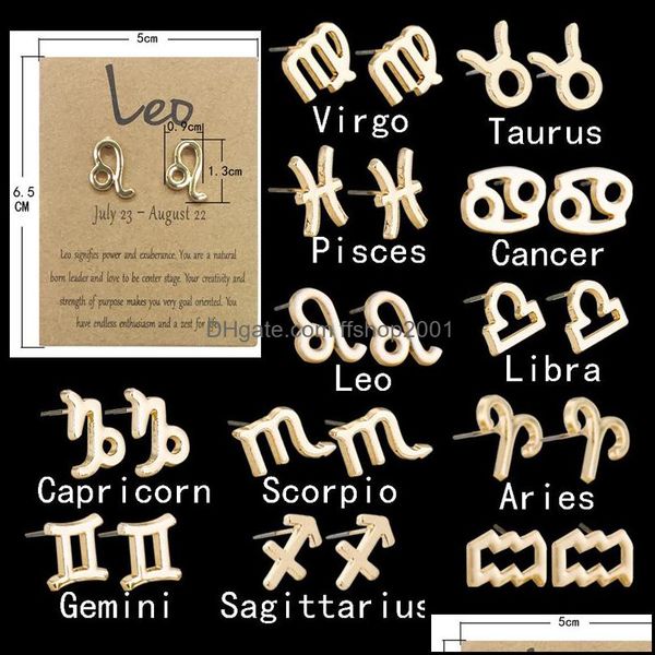 stud horoscope earrings 12 constellation astrology gold plated little ear stud women girls birthday anniversary friendship ffshop2001 dhrpb, Golden;silver
stud horoscope earrings 12 constellation astrology gold plated little ear stud women girls birthday anniversary friendship ffshop2001 dhrpb, Golden;silver