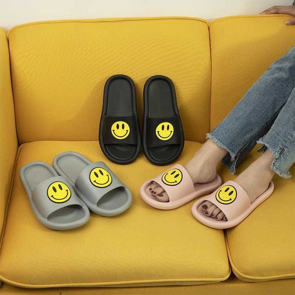 men women slippers fashion smile face slides slipper sponge sandals summer beach shoes non-slip sneakers size 35-45, Black
men women slippers fashion smile face slides slipper sponge sandals summer beach shoes non-slip sneakers size 35-45, Black