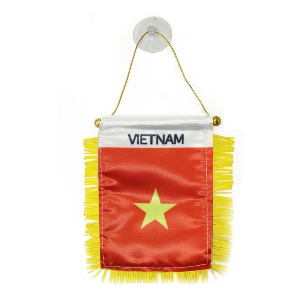 10x15 cm vietnam fringy window hanging flag double sided mini hanging flags with suction cup for home office door decor
10x15 cm vietnam fringy window hanging flag double sided mini hanging flags with suction cup for home office door decor