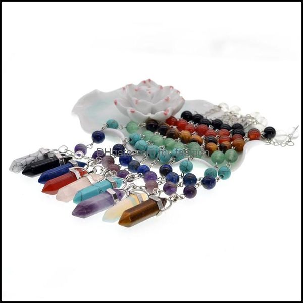 pendant necklaces chakra reiki healing pendums natural stones pendant amet crystal meditation hexagonal pendum for men w dhseller2010 dhavm, Silver
pendant necklaces chakra reiki healing pendums natural stones pendant amet crystal meditation hexagonal pendum for men w dhseller2010 dhavm, Silver