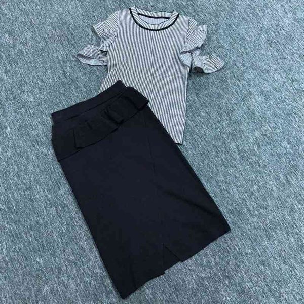women's tracksuits fashion suit women's royal sister style summer dress french nanyou small thousand bird lattice irregular two-pi, Gray
women's tracksuits fashion suit women's royal sister style summer dress french nanyou small thousand bird lattice irregular two-pi, Gray