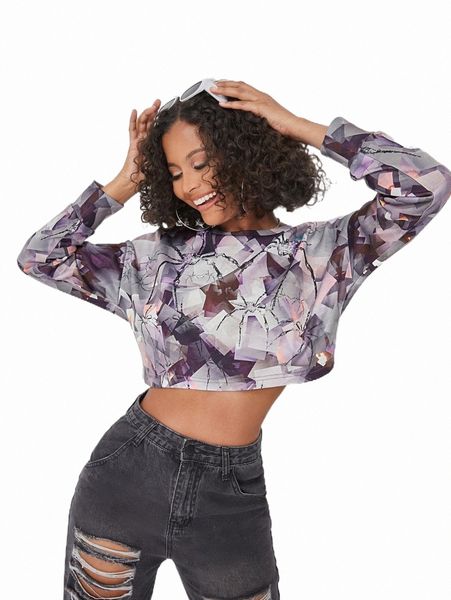 women's hoodies & sweatshirts x ellumination spider print crop sweatshirt o1gt#, Black
women's hoodies & sweatshirts x ellumination spider print crop sweatshirt o1gt#, Black