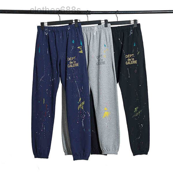 men's pants galleryysr designer sweaterpant depts jeans shorts ink splash graffiti thin high street fashion brand pure c 84l4 84l4, Black
men's pants galleryysr designer sweaterpant depts jeans shorts ink splash graffiti thin high street fashion brand pure c 84l4 84l4, Black