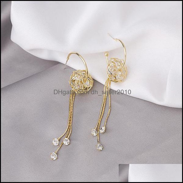 dangle chandelier needle earrings zircon hollow rose tassel european and american personality long c-shaped earring st dhseller2010 dhkxy, Silver
dangle chandelier needle earrings zircon hollow rose tassel european and american personality long c-shaped earring st dhseller2010 dhkxy, Silver