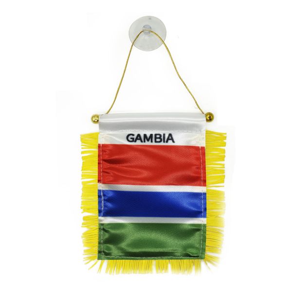 10x15 cm gambia fringy window hanging flag double sided mini hanging flags with suction cup for home office door decor
10x15 cm gambia fringy window hanging flag double sided mini hanging flags with suction cup for home office door decor