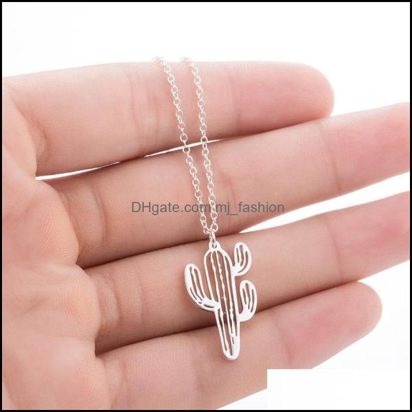 pendant necklaces jewelry cactus stainless steel gold sier rose plated for women pendant necklace long chain with card 3637 mjfashion dhq9c, Silver
pendant necklaces jewelry cactus stainless steel gold sier rose plated for women pendant necklace long chain with card 3637 mjfashion dhq9c, Silver