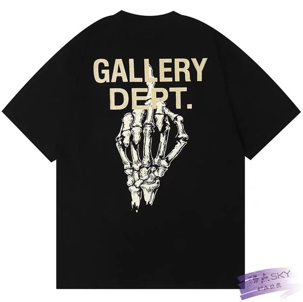 tee mens t-shirt gallerydepts tee gilded letter skeleton hand bone ring printed round neck loose mens and womens short sleeve tshirt, White;black
tee mens t-shirt gallerydepts tee gilded letter skeleton hand bone ring printed round neck loose mens and womens short sleeve tshirt, White;black