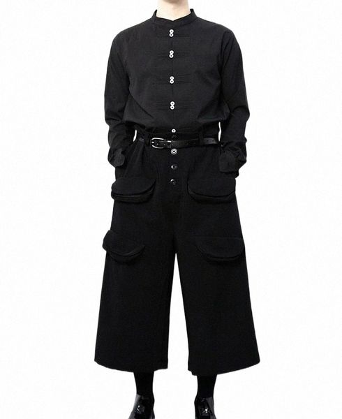 men's pants men's pants casual long style spring and autumn solid color simple wide leg large skirt multi pocket black e7qv#
men's pants men's pants casual long style spring and autumn solid color simple wide leg large skirt multi pocket black e7qv#