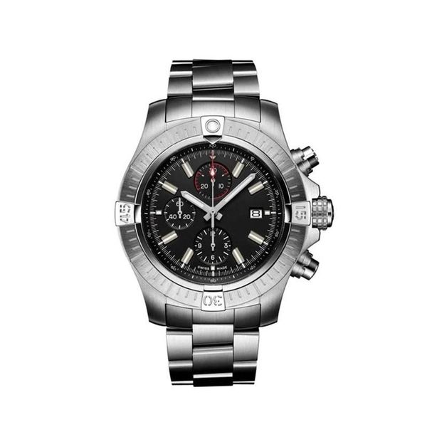 new super avenger ii 1884 mens watches quartz chronograph stainless steel bracelet sapphire glass black blue leather sport266e, Slivery;brown
new super avenger ii 1884 mens watches quartz chronograph stainless steel bracelet sapphire glass black blue leather sport266e, Slivery;brown