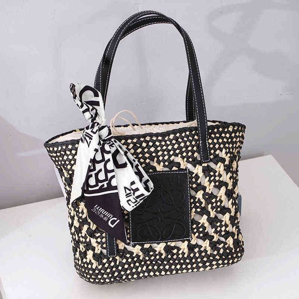 woven loews woman bags basket designer handbag bag tote anagram summer picnic 2zen
