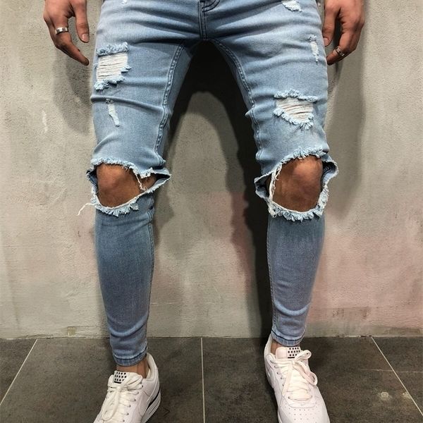 mens jeans for men fashion skinny ripped denim trousers biker male slim casual pants hip hop jogging jean homme 220831, Blue
mens jeans for men fashion skinny ripped denim trousers biker male slim casual pants hip hop jogging jean homme 220831, Blue