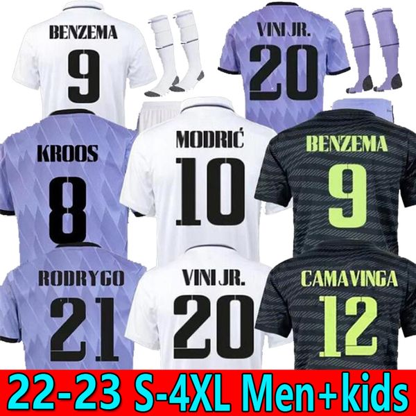 22 23 benzema final soccer jersey 2022 2023 football shirt camavinga 12 alaba modric third 3rd rudiger camiseta men kids real madrids unifor, Black;yellow
22 23 benzema final soccer jersey 2022 2023 football shirt camavinga 12 alaba modric third 3rd rudiger camiseta men kids real madrids unifor, Black;yellow