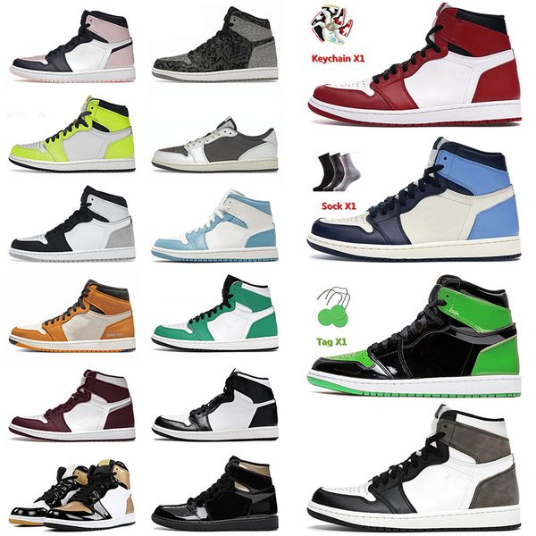 authentic og jumpman 1 1s basketball shoes chicago high obsidian unc patent green dark mocha bubble gum rebellionaire visionaire trainers sp, White;red
authentic og jumpman 1 1s basketball shoes chicago high obsidian unc patent green dark mocha bubble gum rebellionaire visionaire trainers sp, White;red