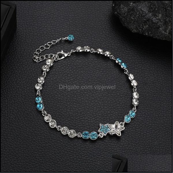 charm bracelets juqeen bohemian ocean series blue large crystal bracelet fashion starfish start pendant bangles women f vipjewel dhd2c, Golden;silver
charm bracelets juqeen bohemian ocean series blue large crystal bracelet fashion starfish start pendant bangles women f vipjewel dhd2c, Golden;silver