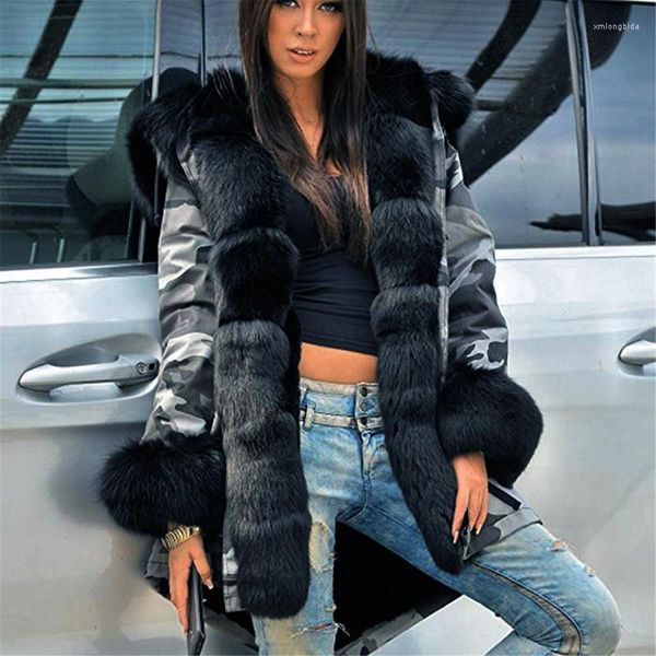 women's wool thick warm winter jacket women coat with fur lining plus 5xl 6xl hooded female long parkas snow wear, Black
women's wool thick warm winter jacket women coat with fur lining plus 5xl 6xl hooded female long parkas snow wear, Black