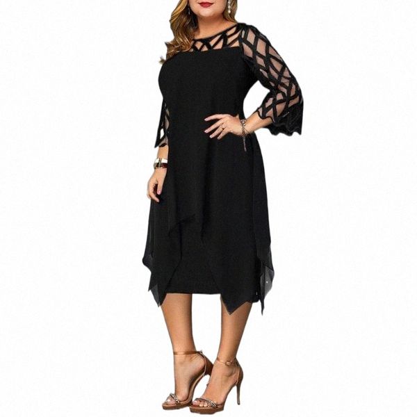 casual dresses casual dresses women plus size dress lady fashion patchwork mesh o-neck spring autumn vestidos k3uo#, Black;gray
casual dresses casual dresses women plus size dress lady fashion patchwork mesh o-neck spring autumn vestidos k3uo#, Black;gray