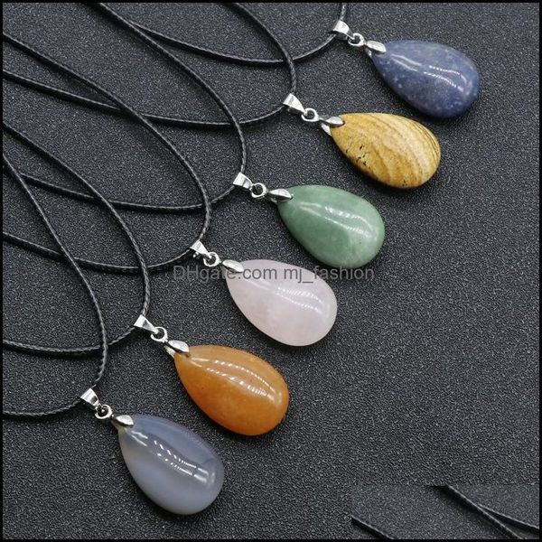 pendant necklaces 12 colors reiki healing jewelry water drop natural stone necklace quartz lapis opal pink crystal pyram dhseller2010 dhjwq, Silver
pendant necklaces 12 colors reiki healing jewelry water drop natural stone necklace quartz lapis opal pink crystal pyram dhseller2010 dhjwq, Silver