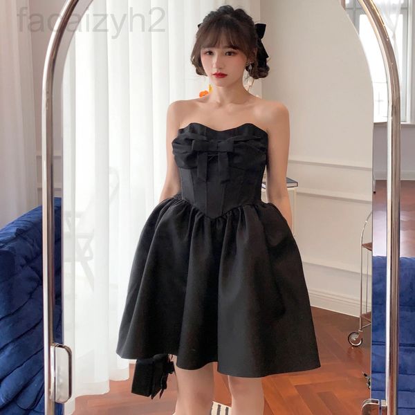 casual dresses designer spring 2022 new french elegant small dress girl feeling princess skirt fish bone waist strapless female 9xjp, Black;gray
casual dresses designer spring 2022 new french elegant small dress girl feeling princess skirt fish bone waist strapless female 9xjp, Black;gray