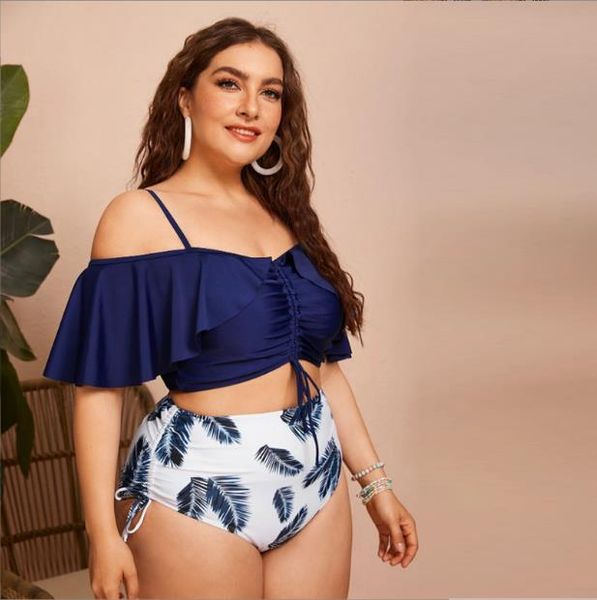 bikini tube drawstring one-shoulder lotus leaf flash large size high waist split swimsuit, White;black
bikini tube drawstring one-shoulder lotus leaf flash large size high waist split swimsuit, White;black