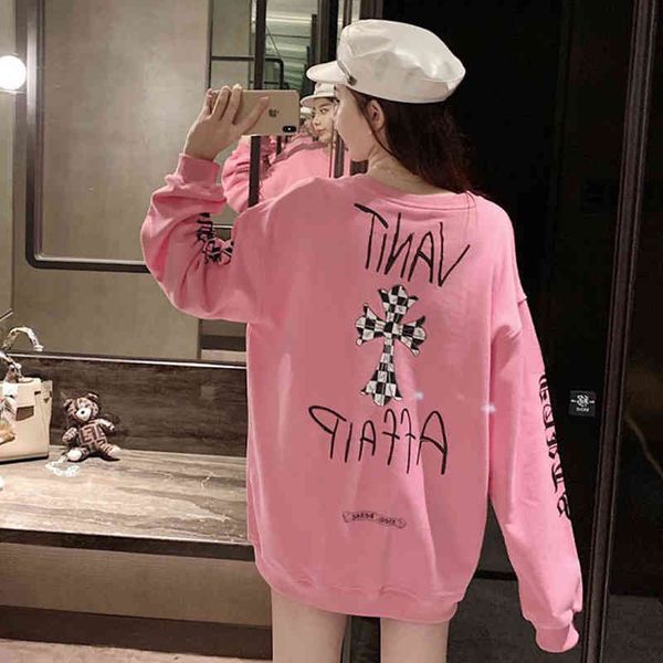 hoodies hoodies chaopai fucroin ch black and white checkered cross hoodie womens authentic casual pink round neck loose long sleeve t
hoodies hoodies chaopai fucroin ch black and white checkered cross hoodie womens authentic casual pink round neck loose long sleeve t