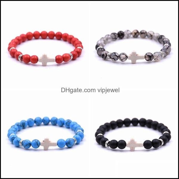 beaded strands natural stone bracelet men and women cross creative new products drop delivery 2021 jewelry bracelets dhseller2010 dh4ei, Black
beaded strands natural stone bracelet men and women cross creative new products drop delivery 2021 jewelry bracelets dhseller2010 dh4ei, Black