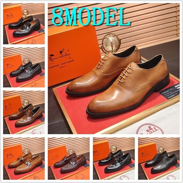 8model new british men's slip on shoe split leather pointed toe men designer luxury dress shoes business wedding oxfords formal shoes f, Black
8model new british men's slip on shoe split leather pointed toe men designer luxury dress shoes business wedding oxfords formal shoes f, Black