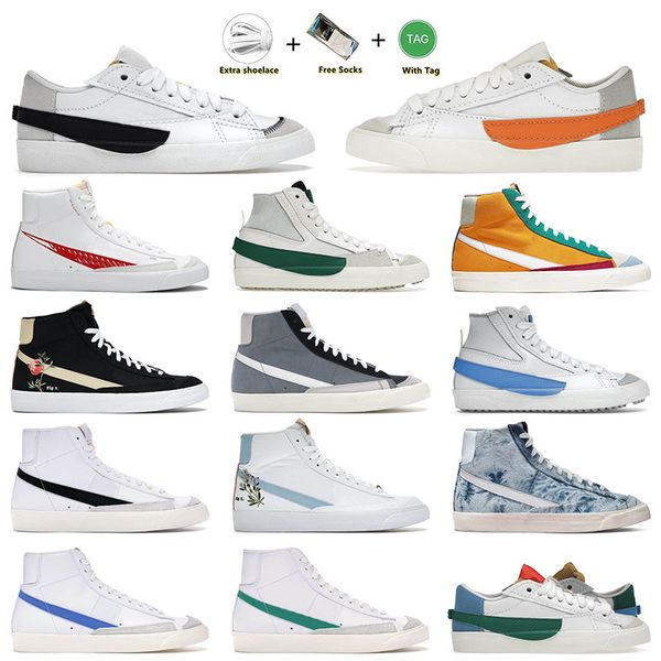 fashion sports blazer mid 77 running shoes jumbo low black white orange sail pacific blue pride chicago men women vintage trainers sneakers, White;red
fashion sports blazer mid 77 running shoes jumbo low black white orange sail pacific blue pride chicago men women vintage trainers sneakers, White;red