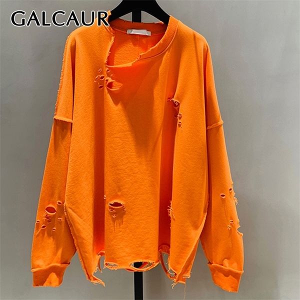 womens hoodies sweatshirts galcaur oversized sweatshirt for women o neck long sleeve hole korean pullovers designer sweatshirts female fashi, Black
womens hoodies sweatshirts galcaur oversized sweatshirt for women o neck long sleeve hole korean pullovers designer sweatshirts female fashi, Black