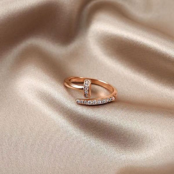 designers luxury ring with diamonds pure design couple models wedding rings wedding wear fashion temperament versatile valentine's day, Silver
designers luxury ring with diamonds pure design couple models wedding rings wedding wear fashion temperament versatile valentine's day, Silver